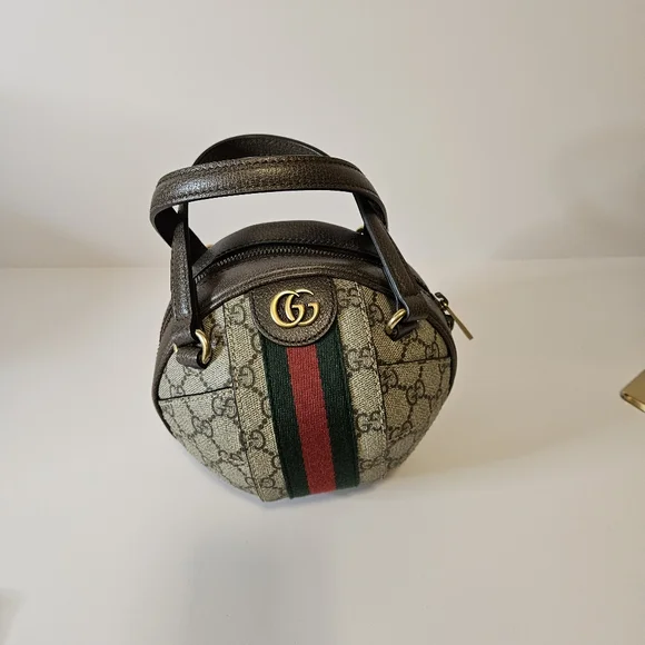Gucci Ophidia GG Mini Basketball Shoulder Bag - Picture 10 of 12